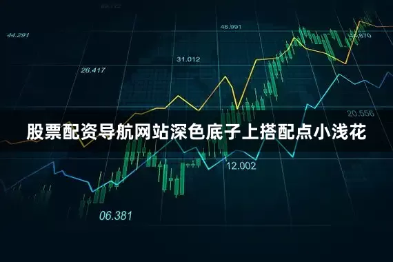 股票配资导航网站深色底子上搭配点小浅花