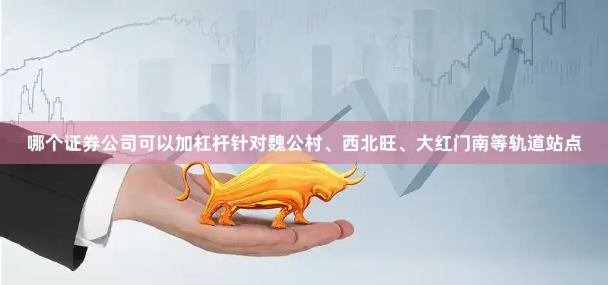 哪个证券公司可以加杠杆针对魏公村、西北旺、大红门南等轨道站点
